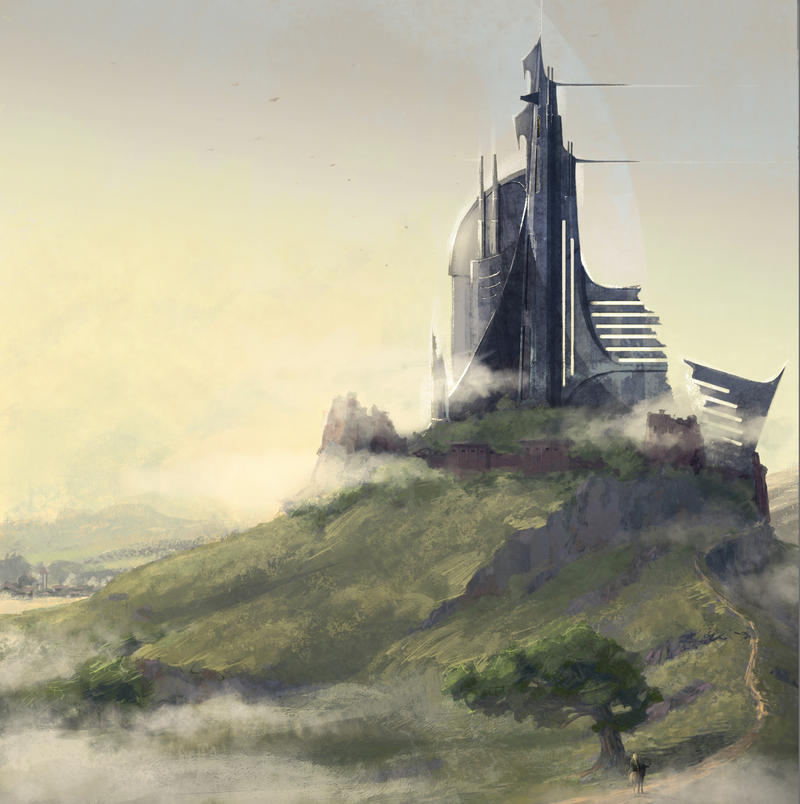 The castle by Feael