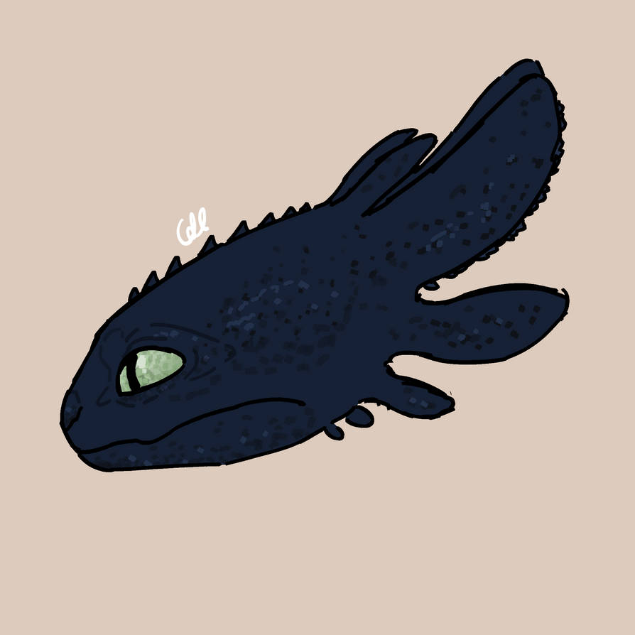 Toothless headshot by candydoglove on DeviantArt