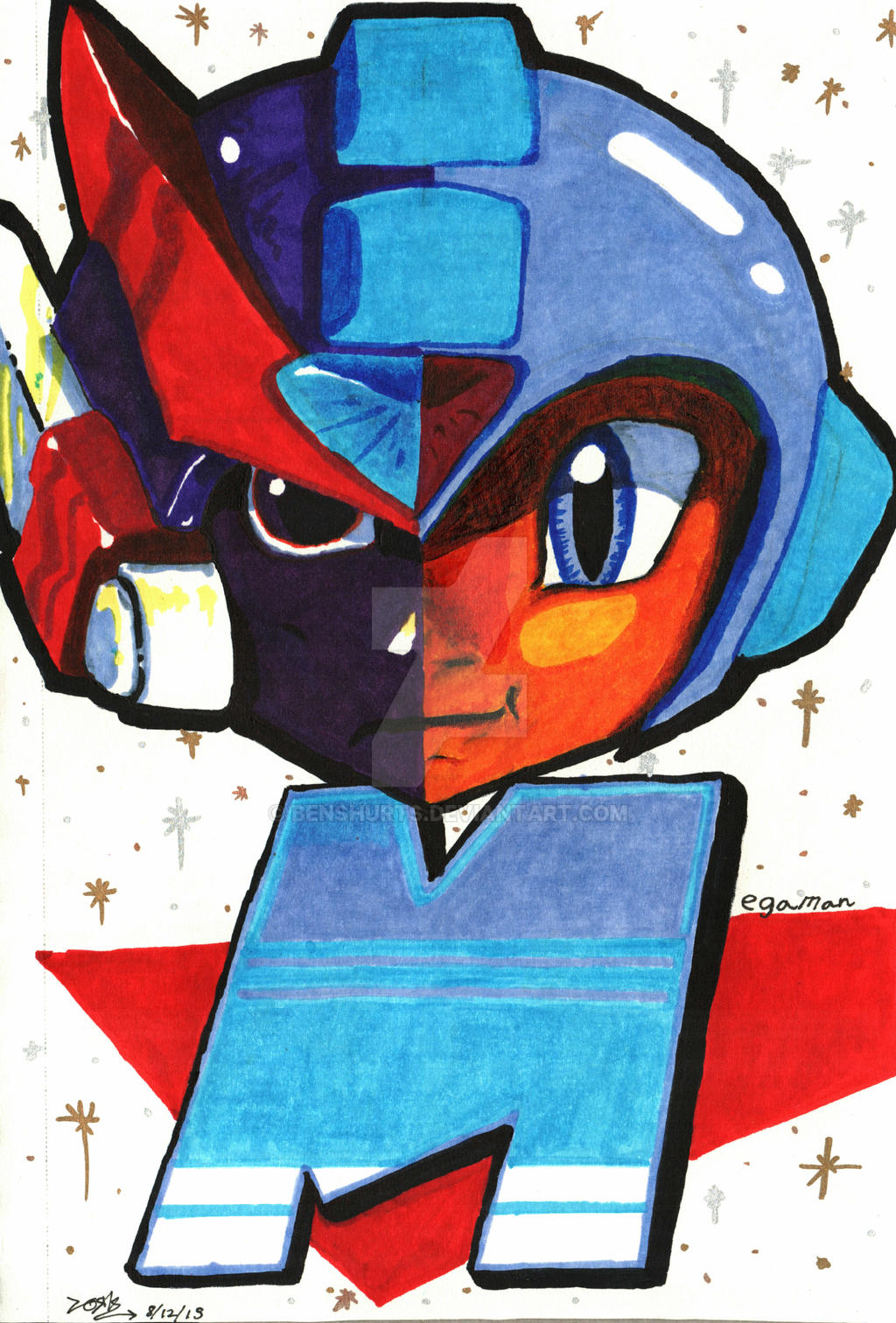 Mega Man Portrait