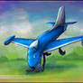 [comm.] Cheerful blue jet