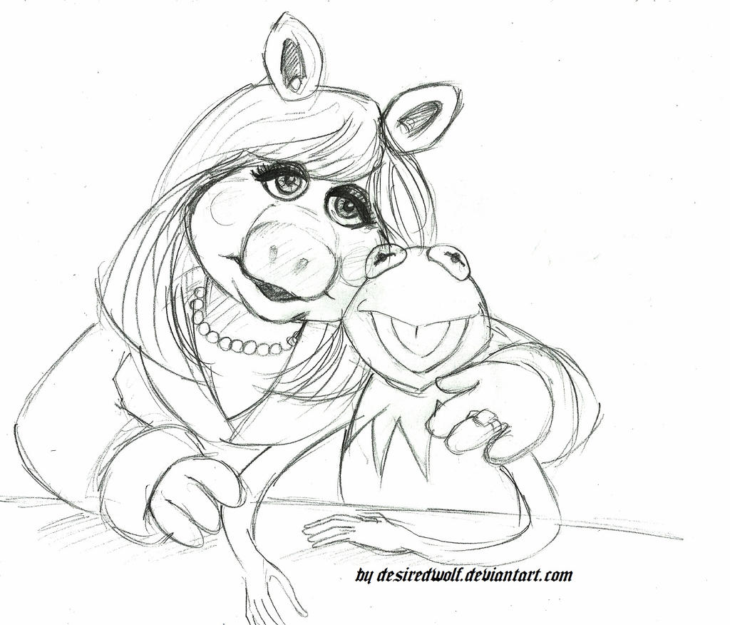 Kermit And Miss Piggy Coloring Page vrogue.co