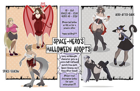 Adopts (Open) - Spooky Time with Space-Seacow