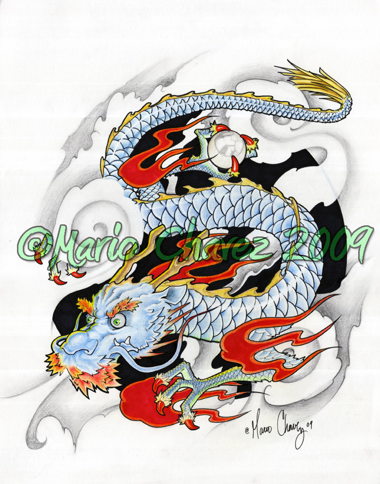 dragon tattoo design