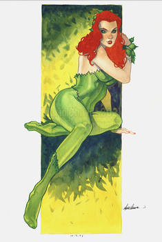 Poison Ivy Watercolor