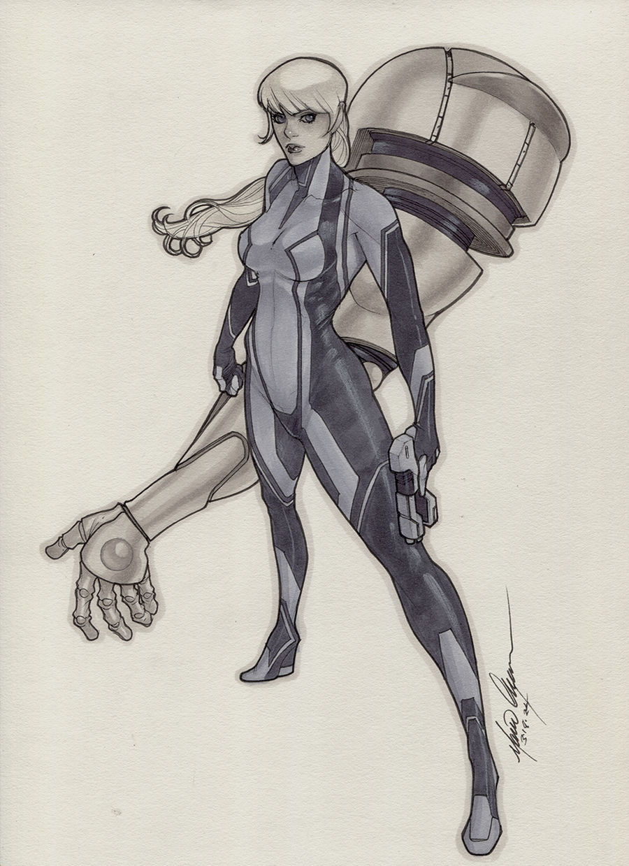 Samus by MarioChavez on DeviantArt