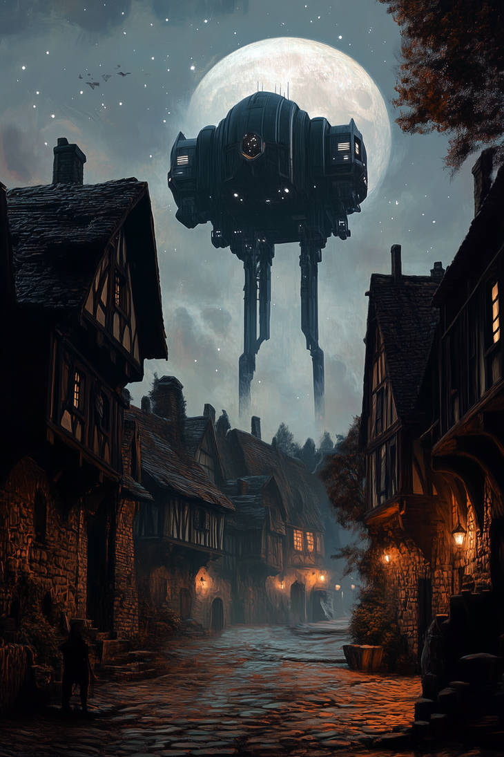 Iron Sentinel's Shadow by MaximusAI on DeviantArt