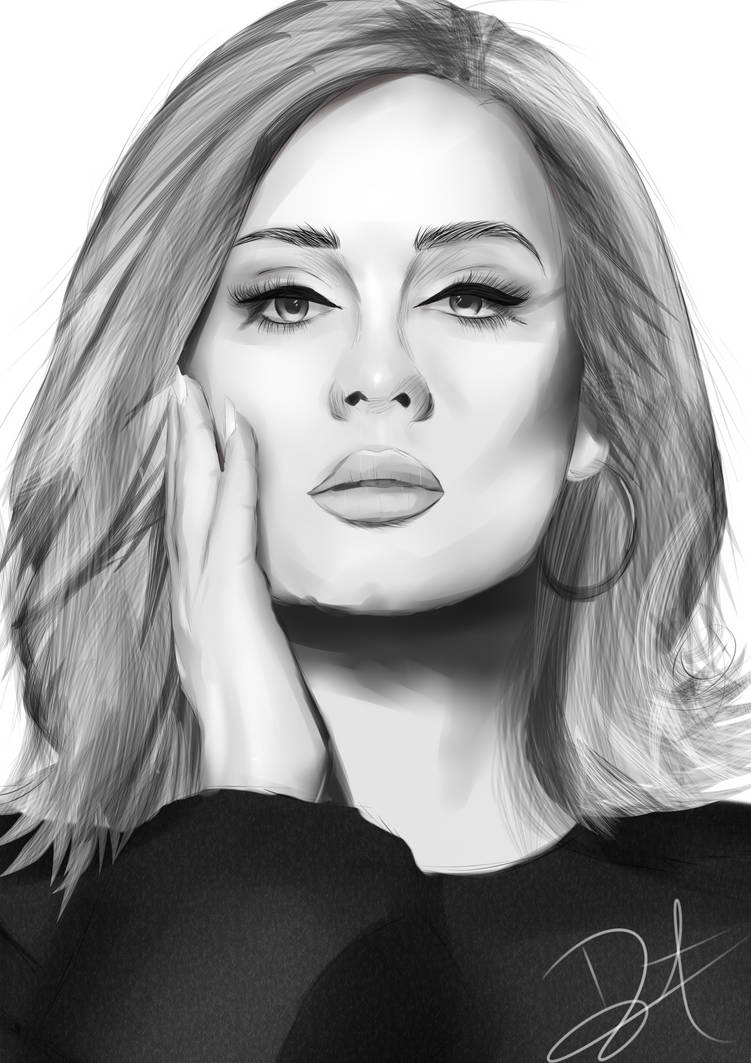 Adele Draw by Hanamaru32 on DeviantArt
