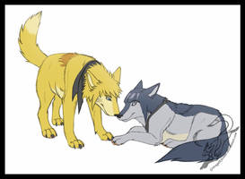 Wolf!NaruHina