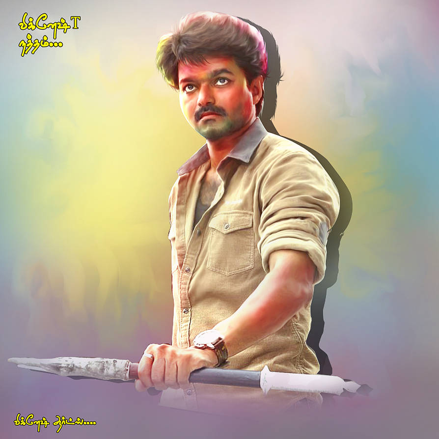 Mersal Vijay Painting HD by VigneshTDesign on DeviantArt