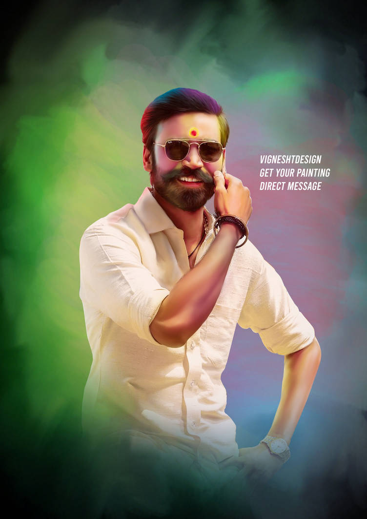Pattas Dhanush HD Art image by VigneshTDesign on DeviantArt