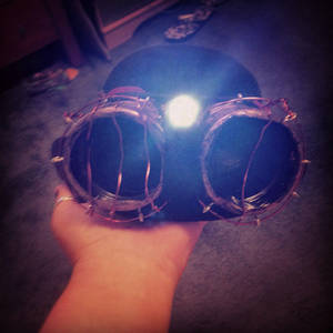 Steampunk goggles