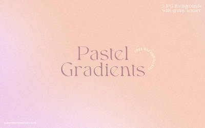 Free Pastel Gradient Backgrounds