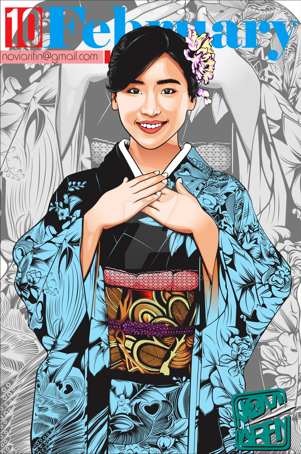 Haruka Nakagawa Vector by #vectordidak