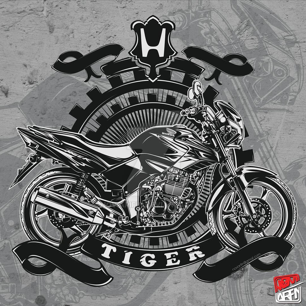 Vector Honda Tiger