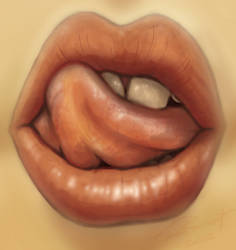 Lip Fetish Digi Paint