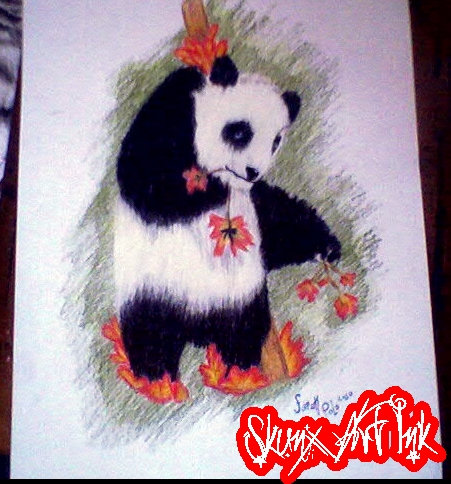 Panda realismo art tattoo