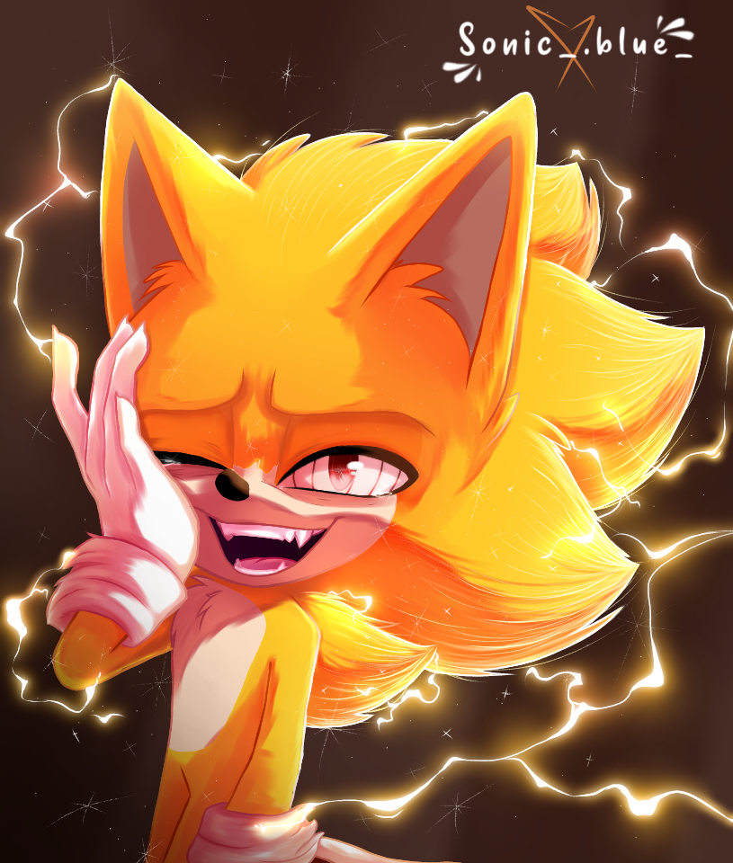 Movie Fleetway Sonic by Wholesomefleetway on DeviantArt