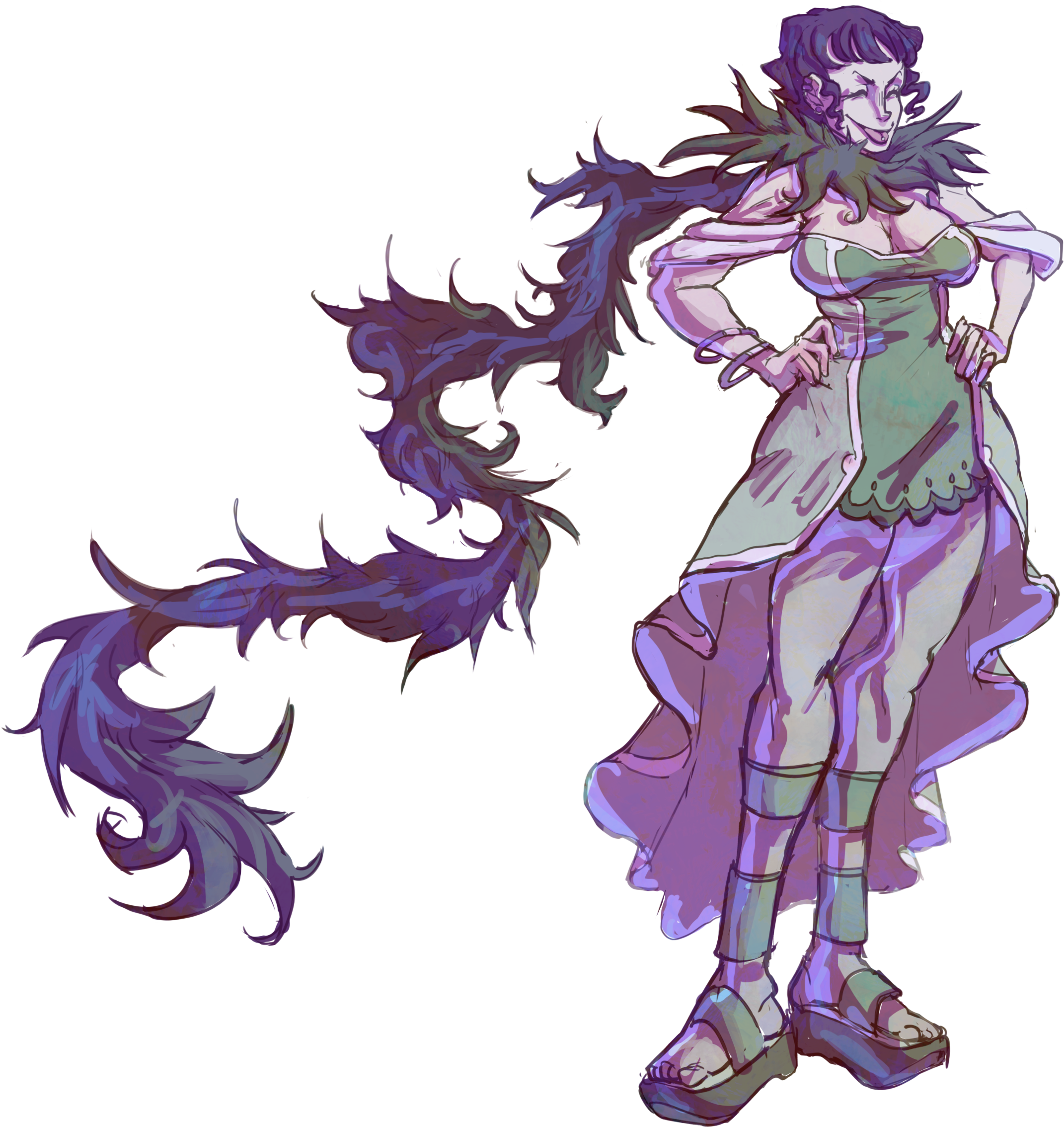 Midori (ONE PIECE OC Pre-Timeskip)