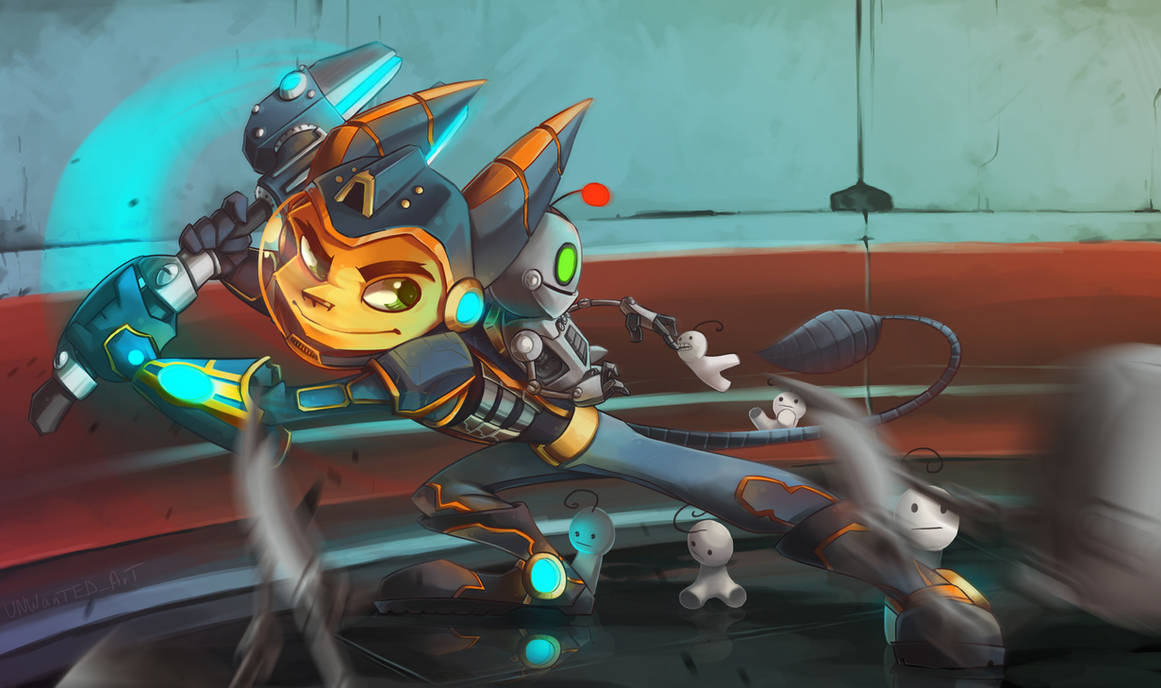 Cry Plays Ratchet and Clank by UNWanTED-ArT on DeviantArt.