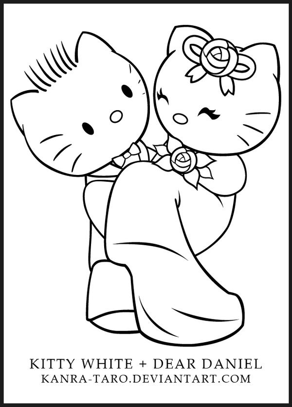 Daniel Kitty Pattern Dear Daniel + Kitty White - Wedding by Kanra-Taro on DeviantArt