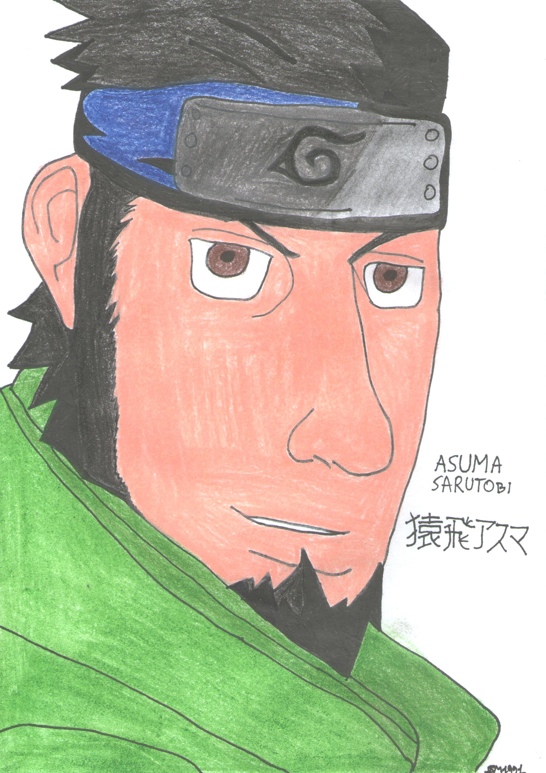 Asuma Sarutobi Face By Spidermike1991 On Deviantart Asuma Sarutobi Face By Spidermike1991 On Deviantart