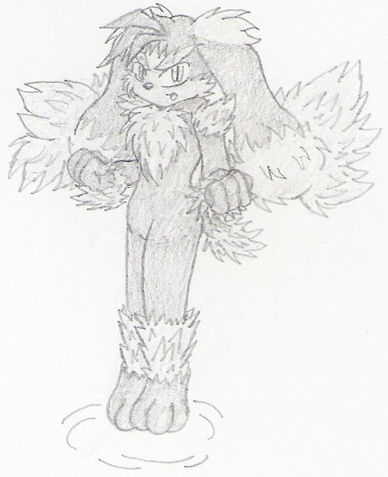 Mephiles - Crystal Klonoa Form