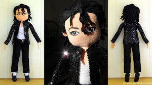 Michael Jackson plushie