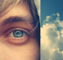 I see sky in your eyes