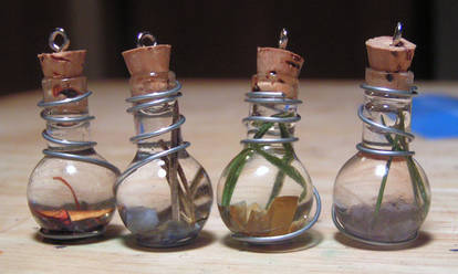 Magic Vial Elemental Set