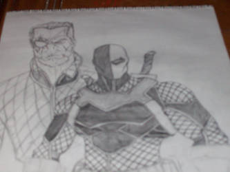 Deathstroke design I am working on