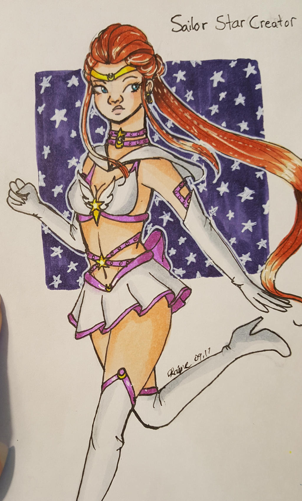 Sailor Raine Sailor Star Creator by raine-diamond on DeviantArt