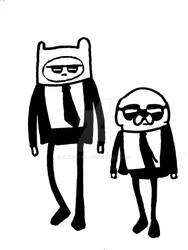 Jake and Finn MIB