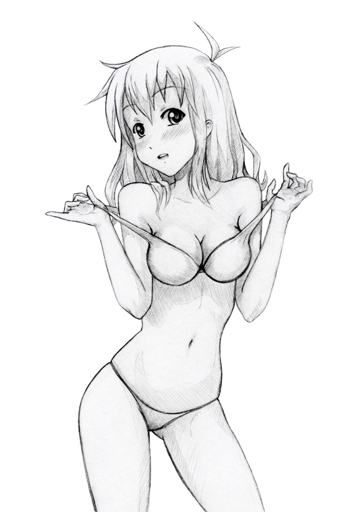 More related anime swimwear drawing.