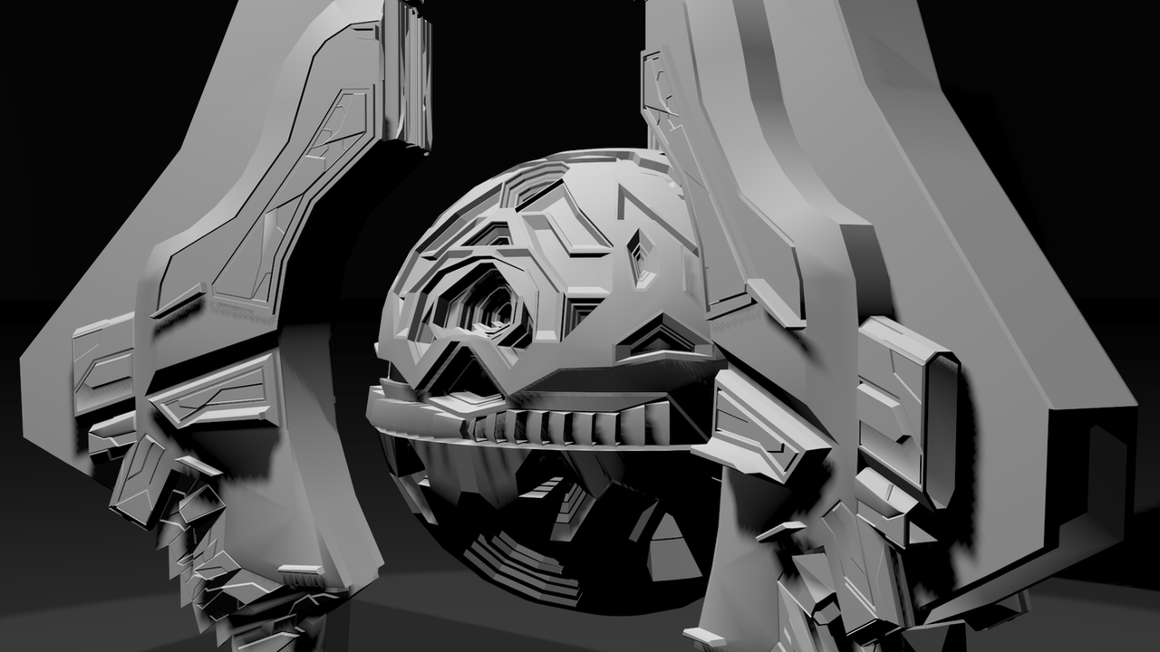 The Cipher - Alien construct - closeup test by Conor3DDesign on DeviantArt