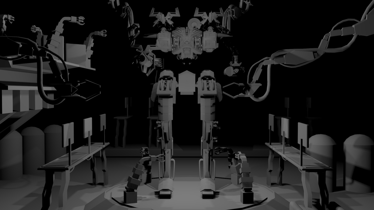 Mantis Code Room Mantis 2 - LightingTest by Conor3DDesign on DeviantArt