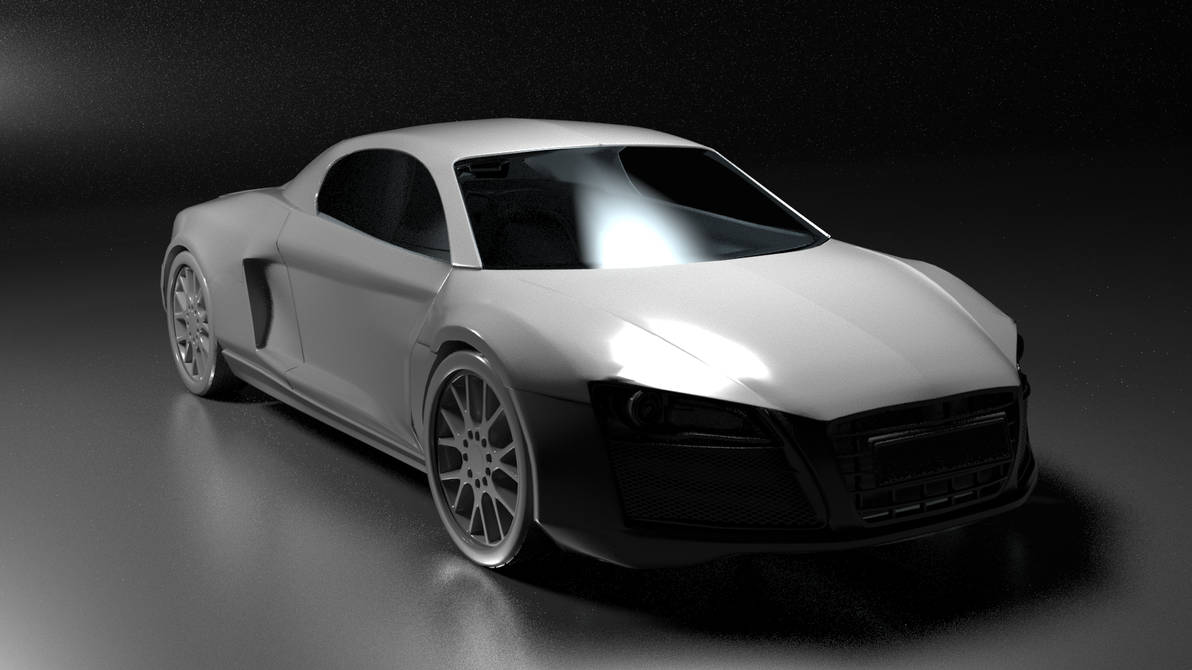 Audi R8 - Tutoral learning by Conor3DDesign on DeviantArt