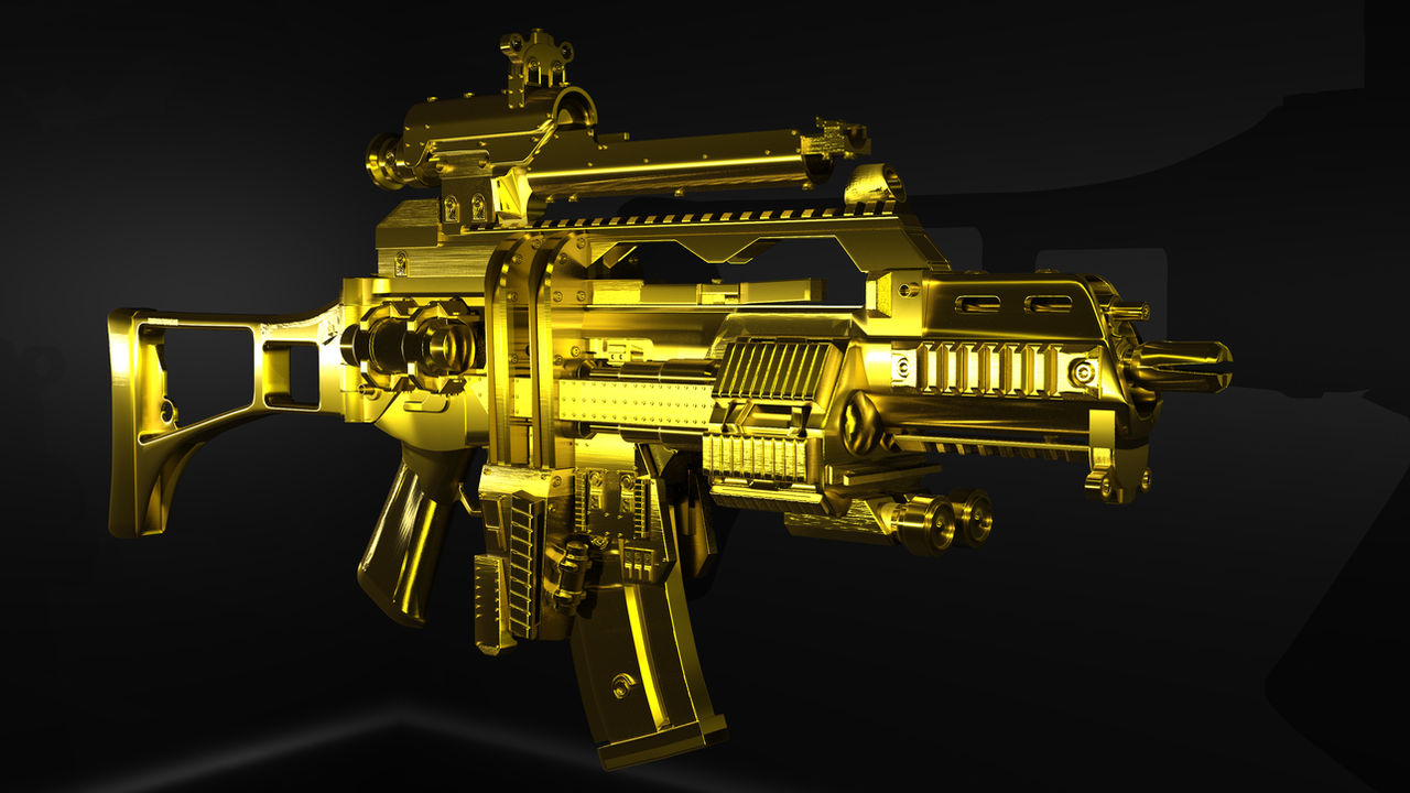H/K G36C Rifle - Urban combat upgrades by Conor3DDesign on DeviantArt