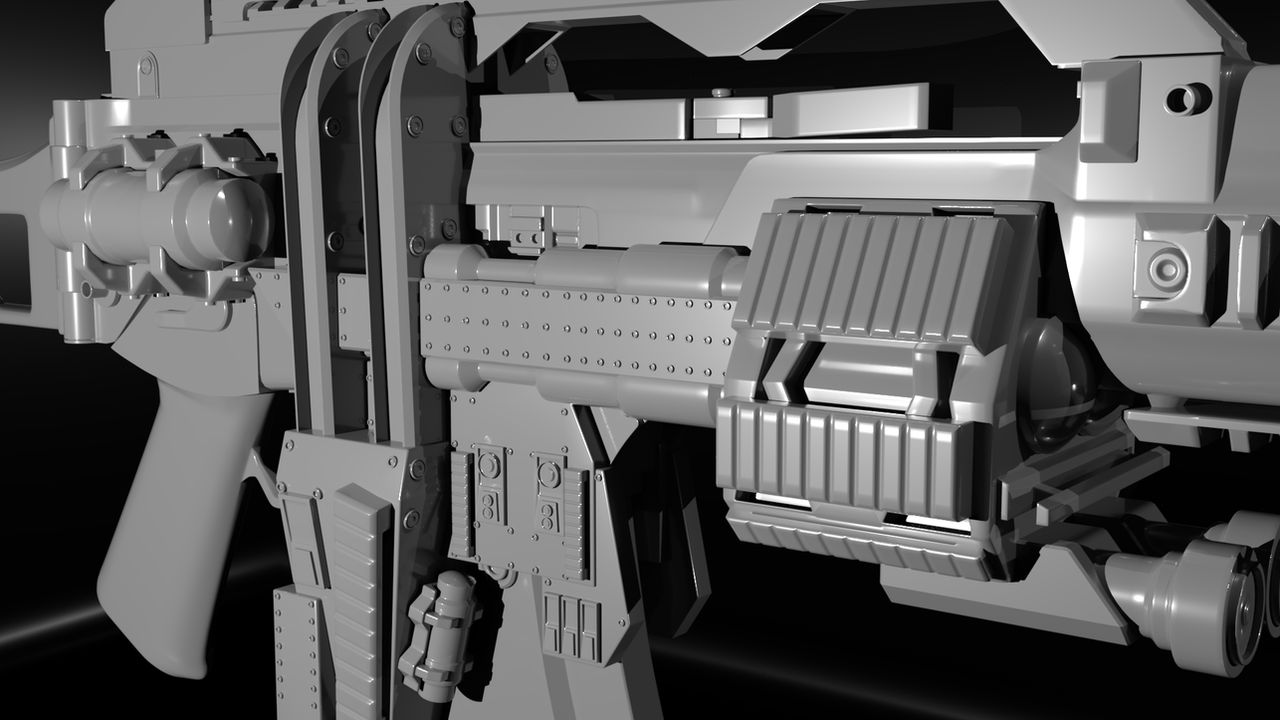H/K G36C Rifle - Urban combat upgrades by Conor3DDesign on DeviantArt