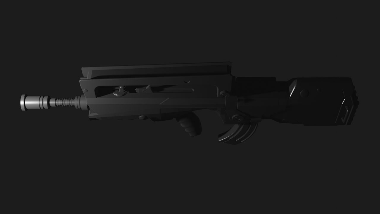 famas rifle - Blender4 by Conor3DDesign on DeviantArt