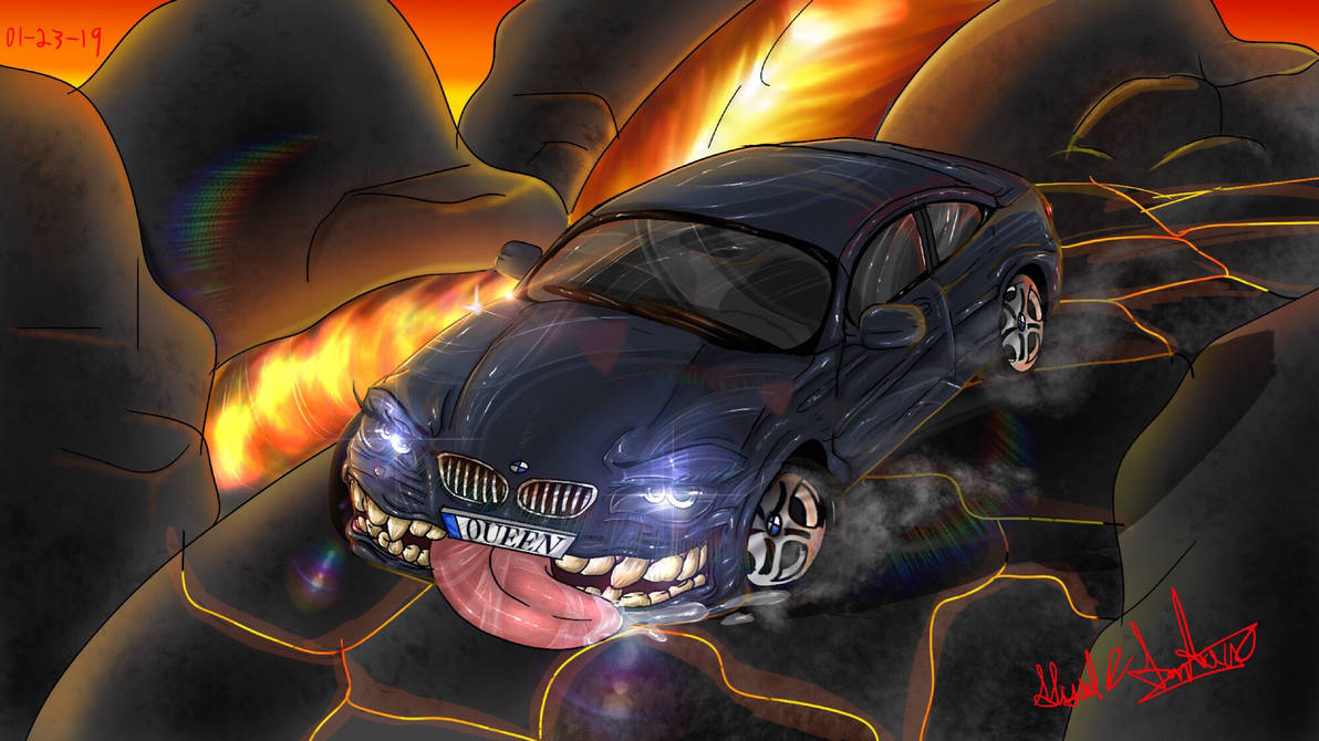 Hell Notes Car Car hell by gcar1a-unic0rn on DeviantArt