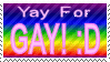 Yay For Gay Stamp