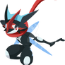 Shiny Ash Greninja Vector