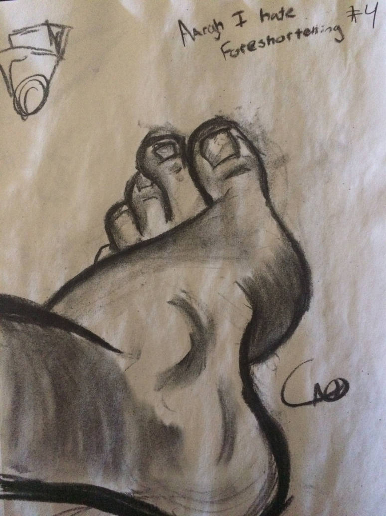 Foot doodle by Hannlace on DeviantArt
