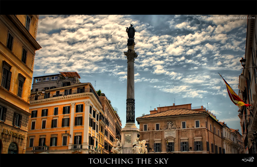 touching the sky