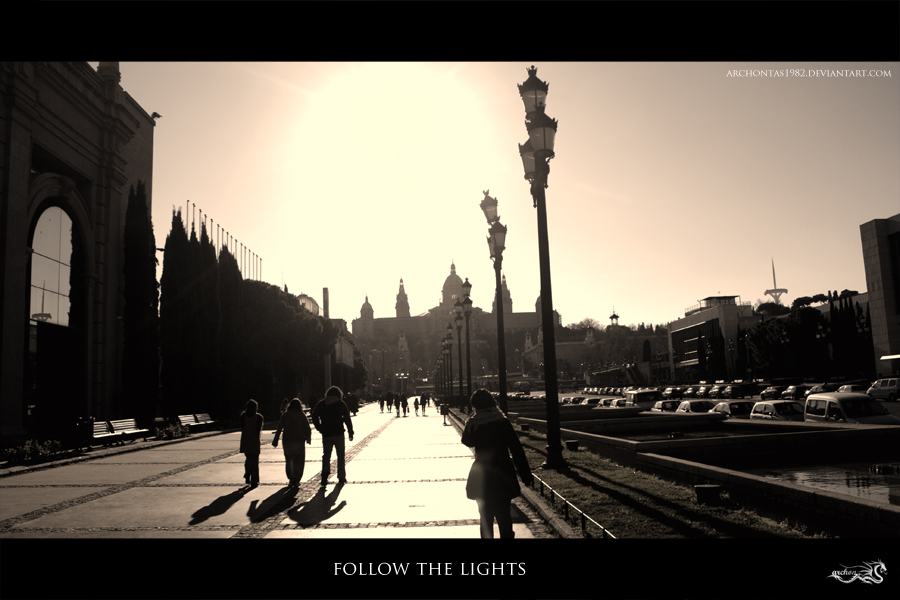 follow the lights