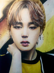 Jimin (BTS) Prismacolor Pencil Drawing