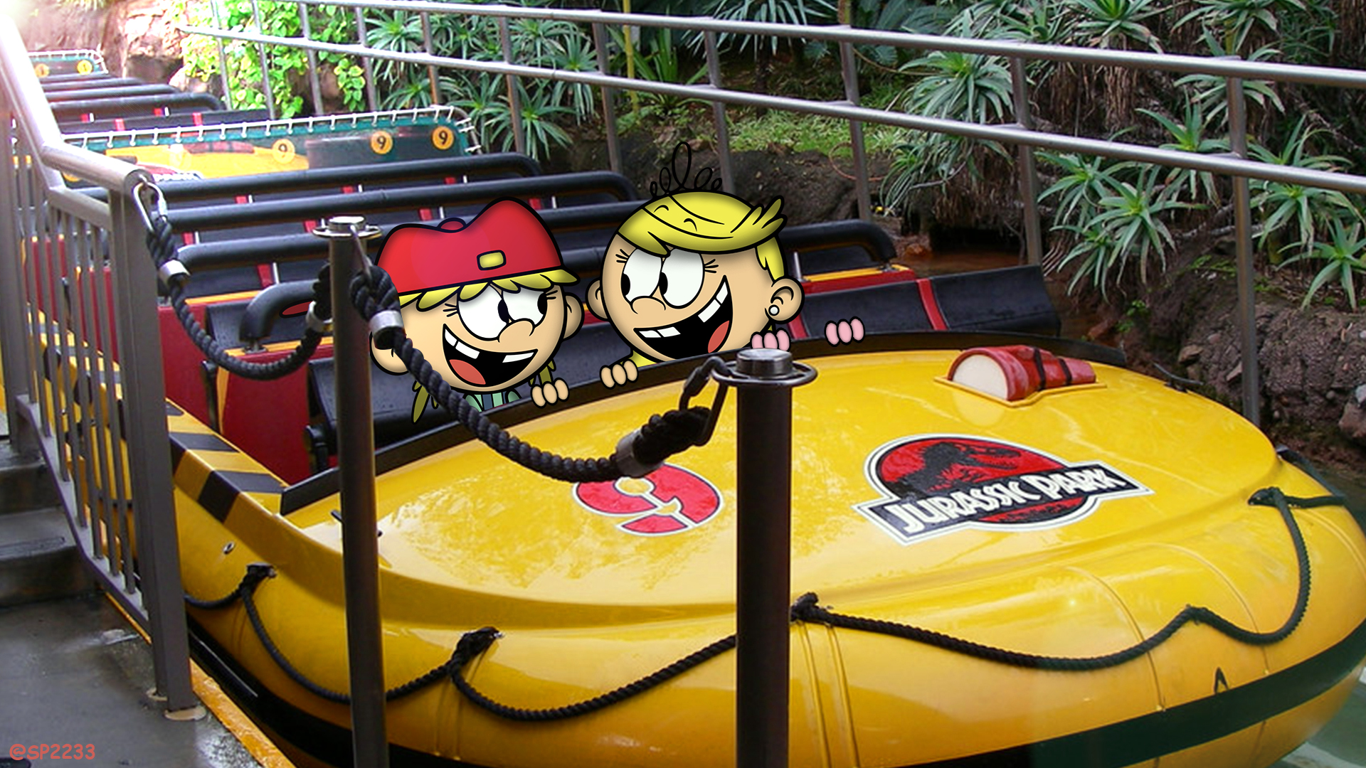 A Ride on Jurassic Park by SP2233 on DeviantArt
