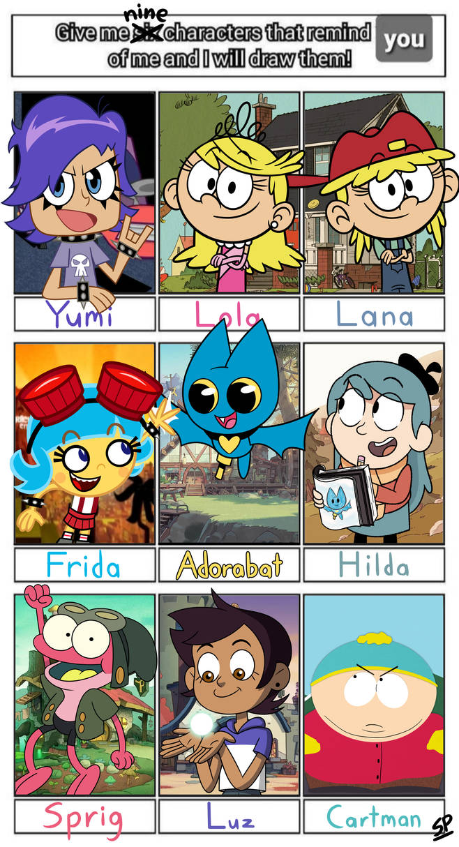 Deviantart Character Chart Character Chart #2 by SP2233 on DeviantArt