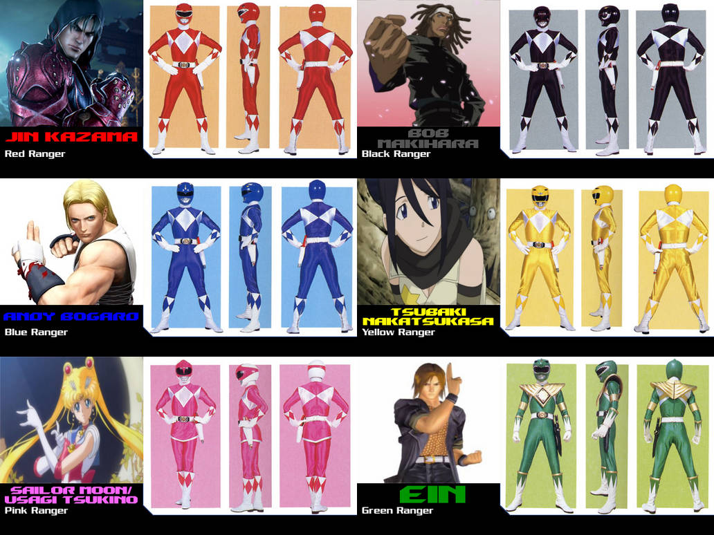 Anime Power Rangers