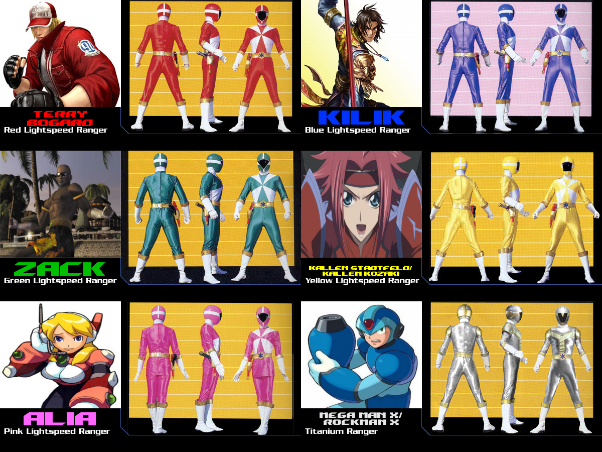 VG and Anime Rangers #5 - Turbo by NeonStudioKnightZone on DeviantArt